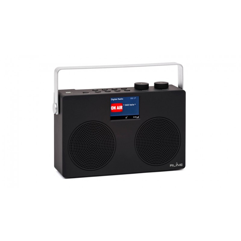 [OLD] RLine SoundDAB Two Nero Radio Digitale DAB Plus e FM con RDS