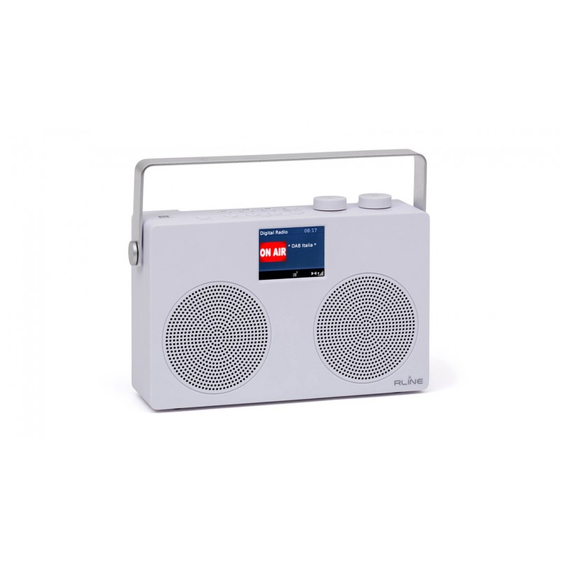 [OLD] RLine SoundDAB Two Bianco Radio Digitale DAB Plus e FM con RDS