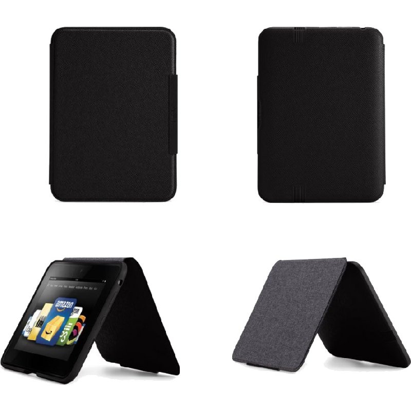 [OLD] Cover per Kindle Fire HD in Pelle Nero Onyx