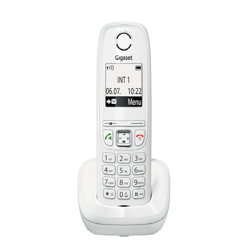 [OLD] Siemens Gigaset AS405 Bianco Telefono Cordless con Vivavoce