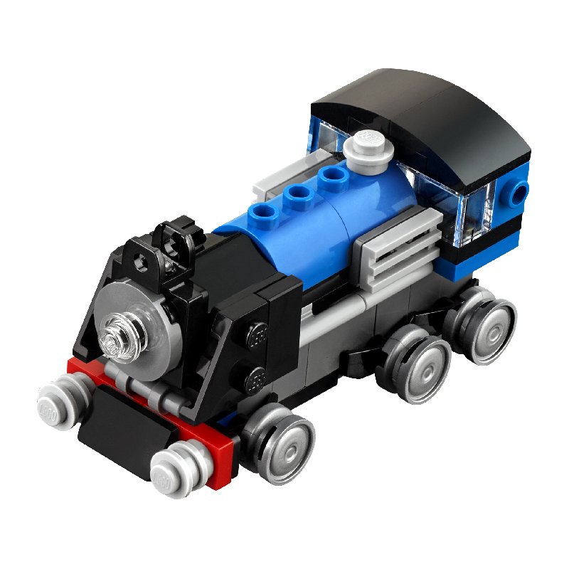 [OLD] Lego Creator 31054 Locomotiva Blu