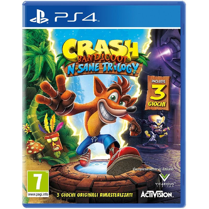 [OLD] Videogioco per PS4 Crash Bandicoot N Sane Trilogy