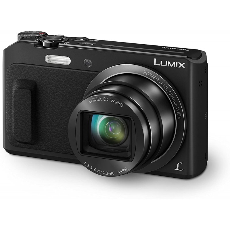 [OLD] Panasonic Lumix DMC-TZ57EG Nera Fotocamera Digitale 16 Mpx