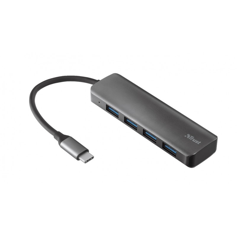 Trust Halyx Hub USB-USB-C 4 Porte
