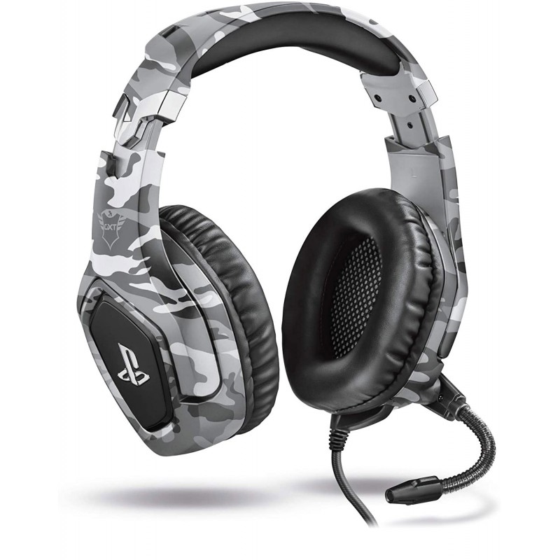 [AMZ] Trust 23531 H865   Cuffie gaming PS4 GXT 488 Forze G Grey  audio immersivo  microfono flessibile  connessione USB§