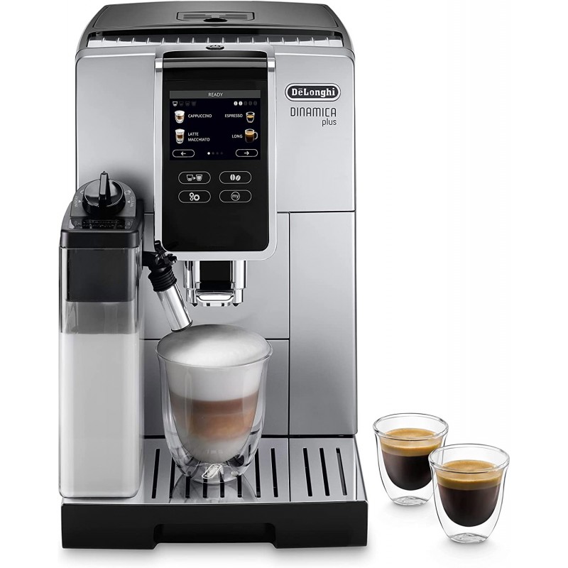 De Longhi Dinamica Plus ECAM37070SB Macchina Caffe Automatica con Display Touch