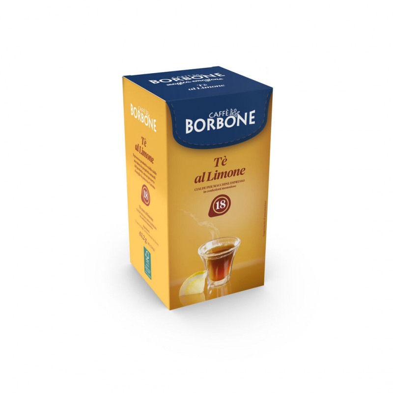 Caffe Borbone The Limone 18 Cialde Caffe 44Mm