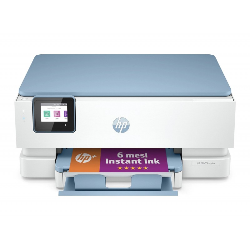 HP Envy Inspire 7221e Stampante Multifunzioni Ink Jet a Colori Wi-Fi