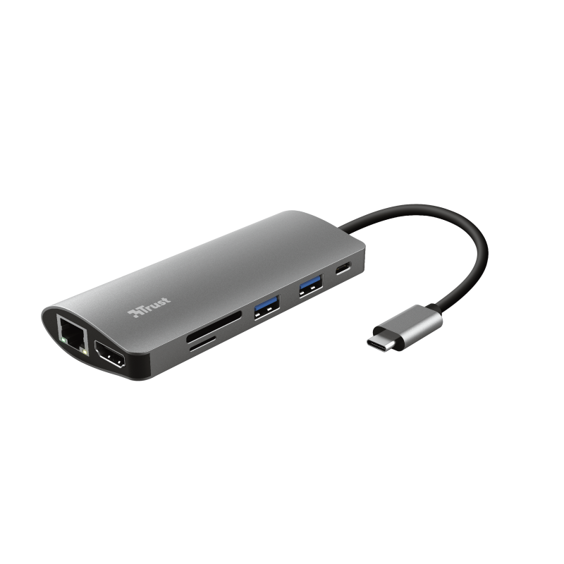 Trust Dalyx Adattatore USB-C Multiporta 7-in-1