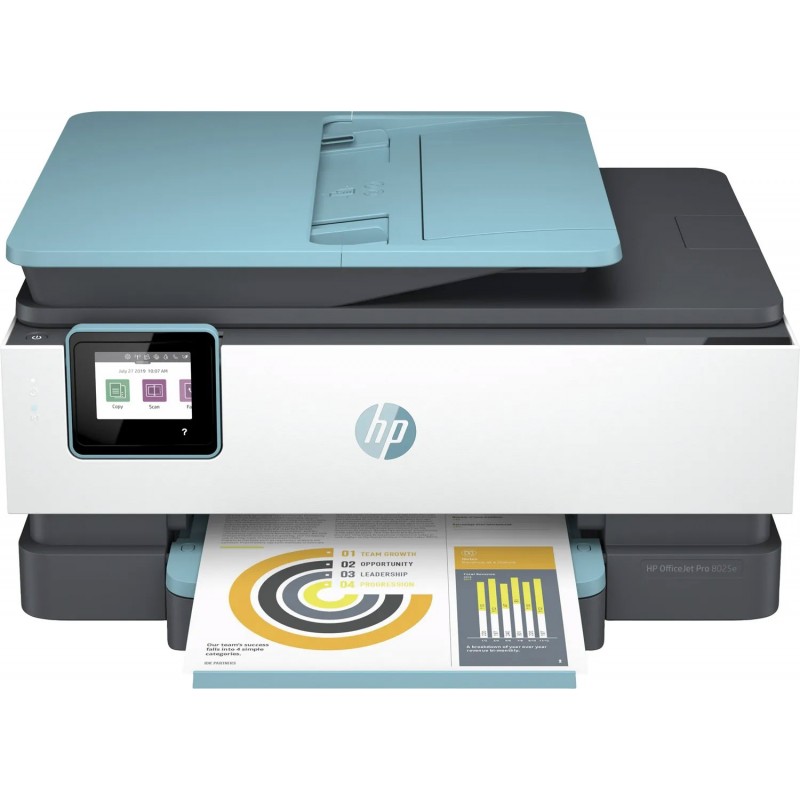 HP 8025e Stampante Multifunzione InkJet a Colori 4 Cartucce Separate