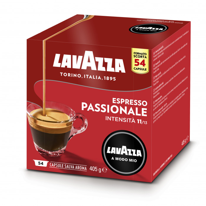 Lavazza A Modo Mio Espresso Passionale Confezione 54 Capsule Caffe
