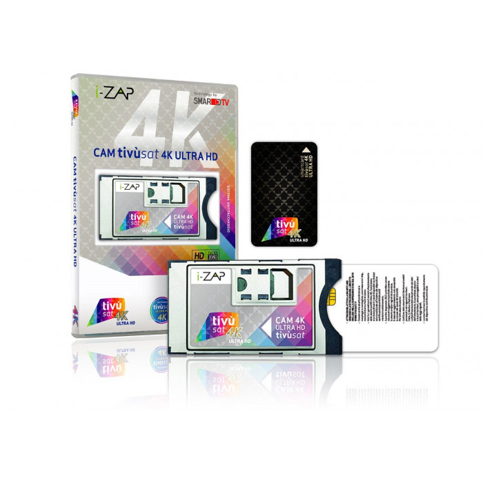 I-Zap CAMTVSAT4K Cam CI Smartcard Tivusat 4K UHD