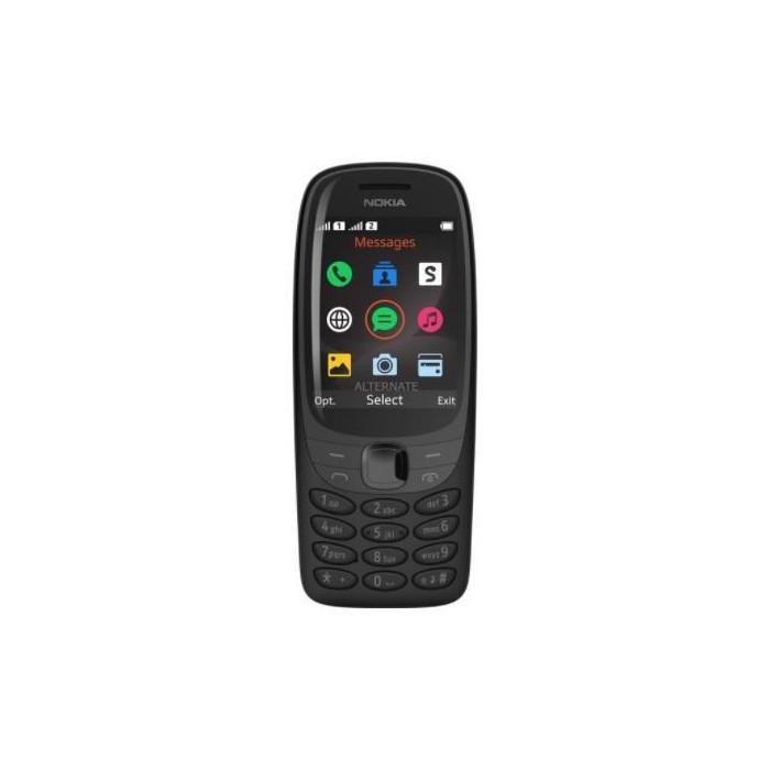 Nokia 6310 Nero Cellulare con Tasti Dual Sim